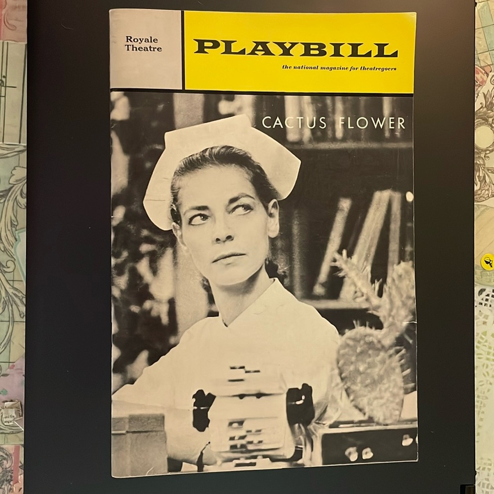 1966 Playbill Cactus Flower
